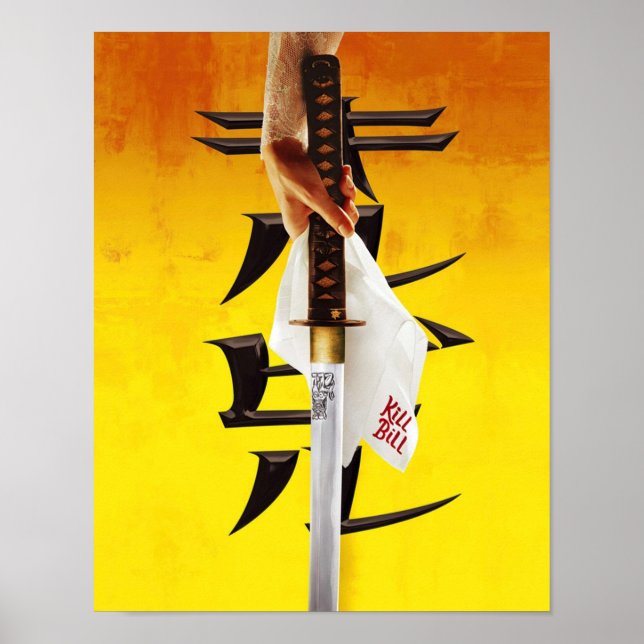 Póster Kill Bill katana (Frente)