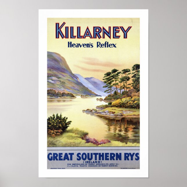 Póster Killarney, el reflejo del cielo (Frente)