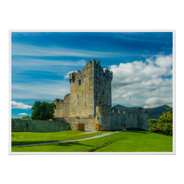 Póster Killarney's Ancient Stronghold: Ross Castle (Anverso)