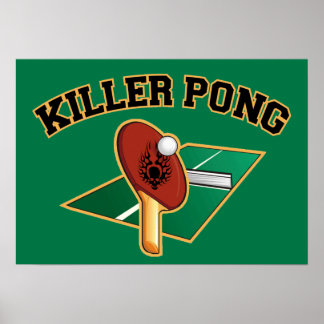 Póster Killer Pong poster