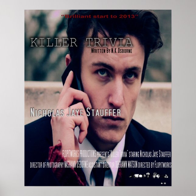 Póster Killer Trivia Poster (Frente)