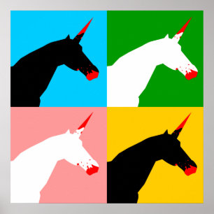 Póster Killer Unicorn (Art Print)