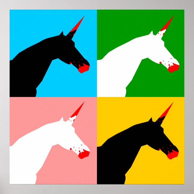 Póster Killer Unicorn (Art Print) (Frente)