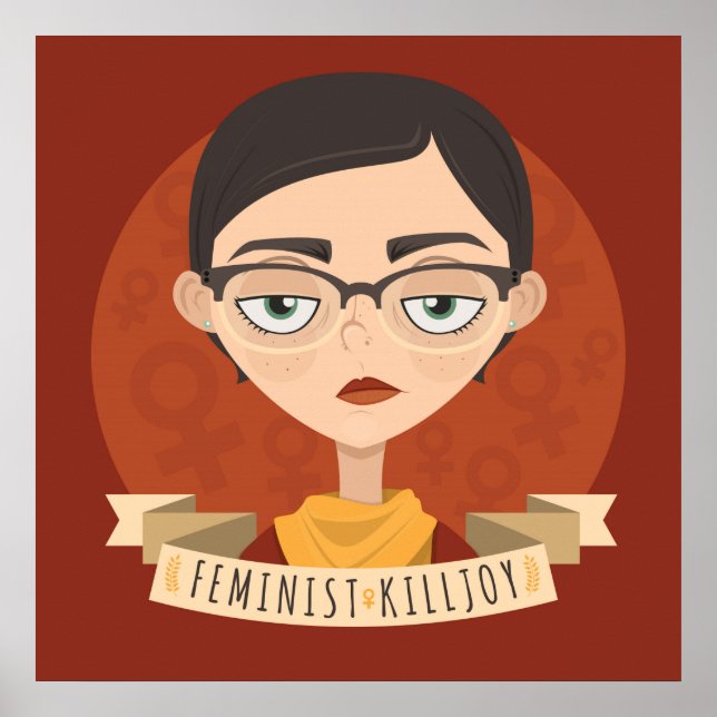 Póster Killjoy Feminista - Imprimir (Frente)
