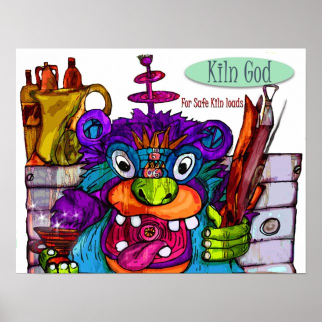 Póster Kiln God for Safe Loads (Frente)