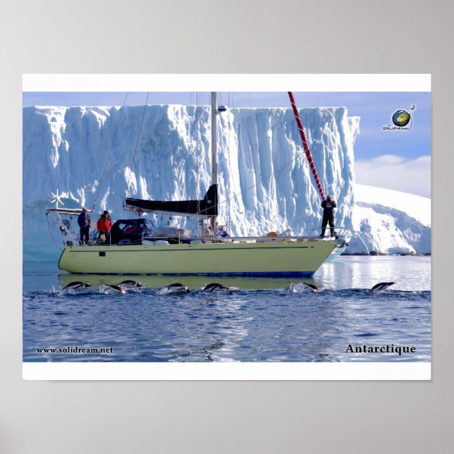 Póster Kim en Antarctique (Frente)