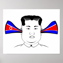 Póster Kim Jong Un