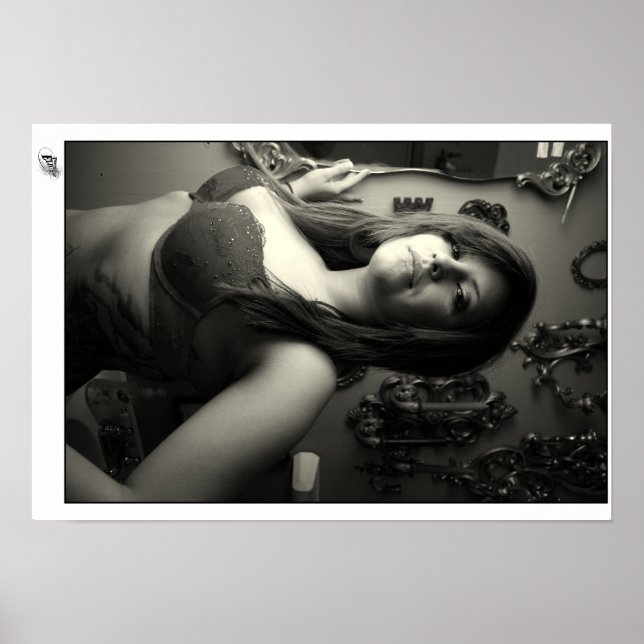 Póster Kimberly en los espacios... (Frente)