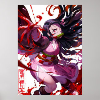 Póster Kimetsu no Yaiba Nezuko