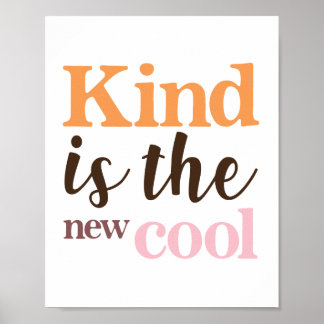 Póster Kind is the New Cool 
