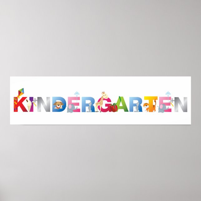 Póster kindergarten (Frente)