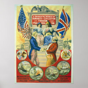 Póster Kindred Interests - 1899.