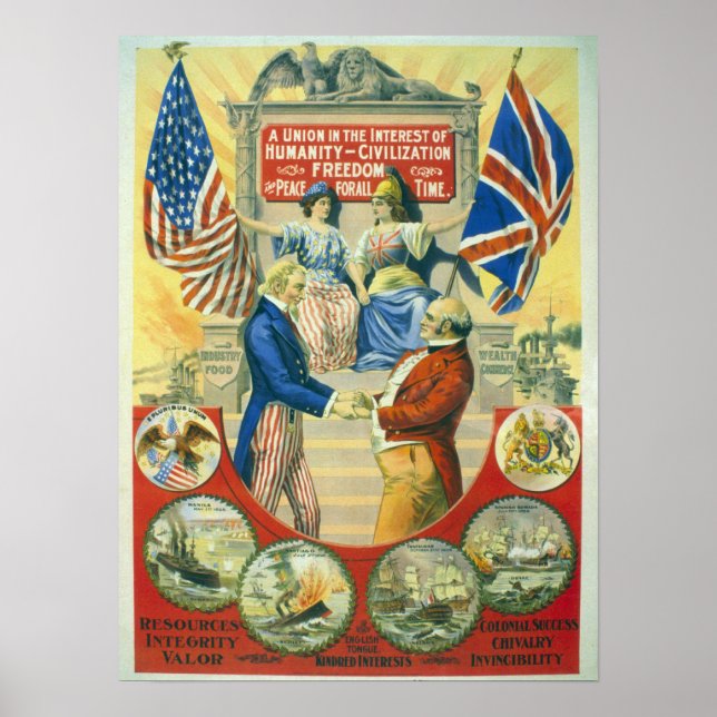 Póster Kindred Interests - 1899. (Frente)