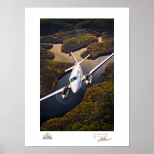 Póster King Air Over Water Gallery