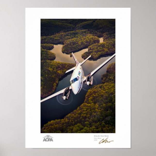 Póster King Air Over Water Gallery (Frente)