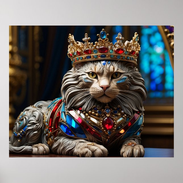 Póster *~* King CAT 5:4 AP68 Regal Royalty (Frente)