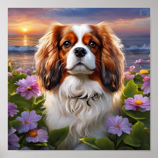 Póster King Charles Cavalier (Frente)