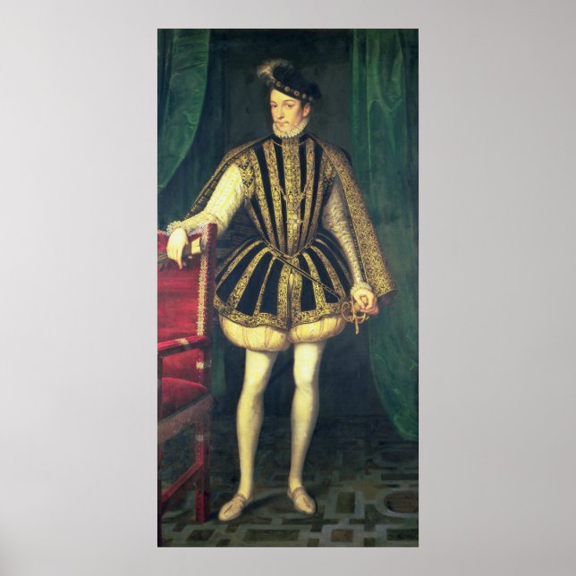 Póster King Charles IX of France , c.1565 (Frente)