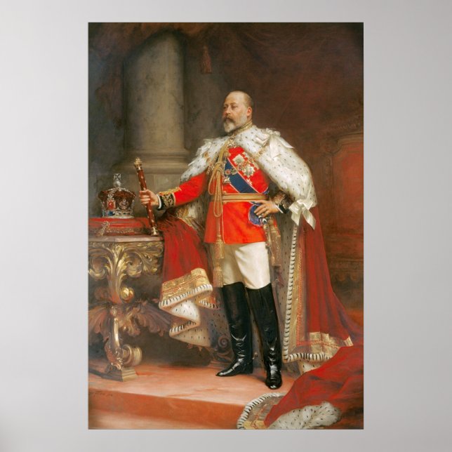 Póster King Edward the VII (Frente)