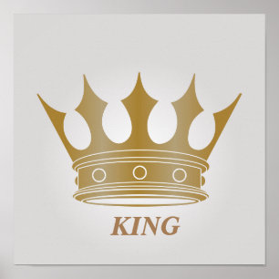 PÓSTER KING GOLD