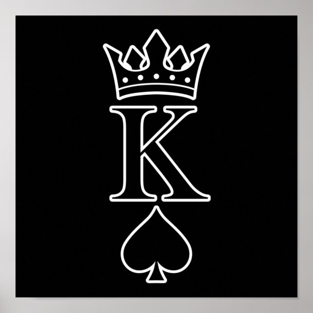 Póster King Love Valentine Romantic Día de San Valentín C (Frente)