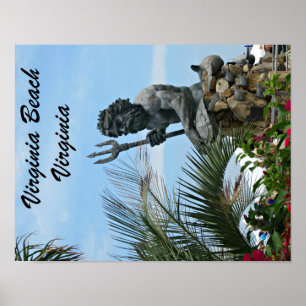 Póster King Neptune Park, Virginia Beach, VA