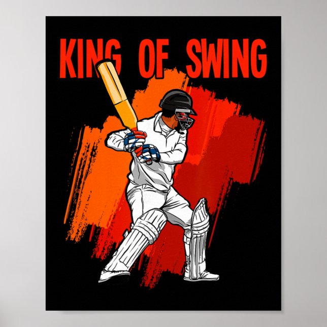Póster King Of Cricket  (Frente)