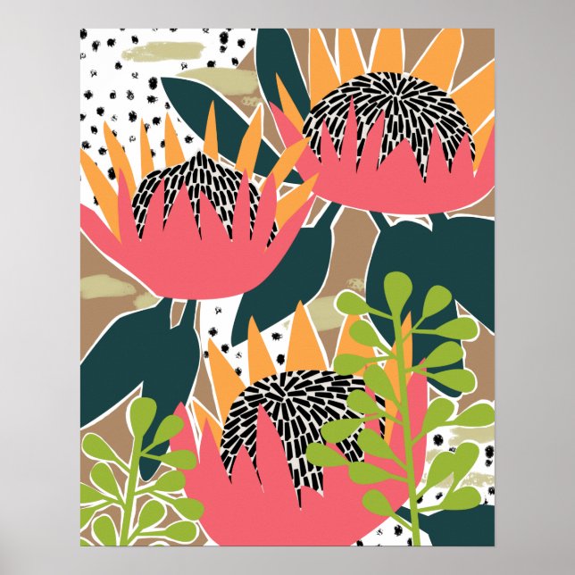 Póster King Protea I (Frente)
