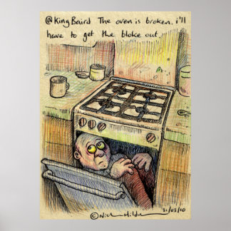 Póster @kingbaird irkafirka poster