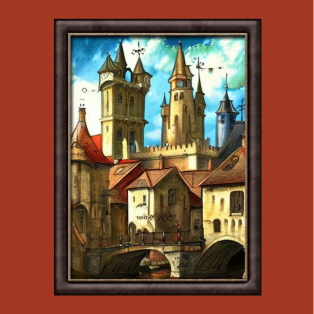 Póster Kingdom Fantasy Digital Art Poster #07 (Subido por el creador)