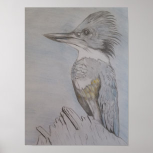 Póster Kingfisher con correa de mano