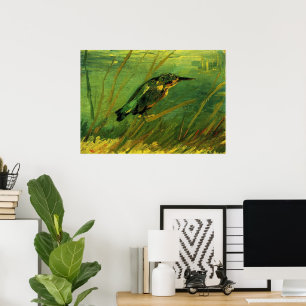Póster Kingfisher por Vincent van Gogh