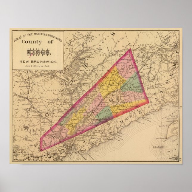 Póster Kings Co., NB (Frente)