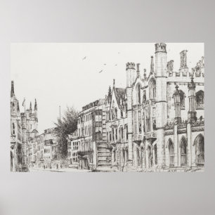 Póster Kings College Cambridge 2007