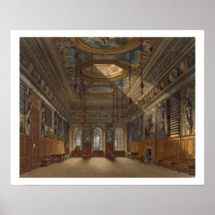 Póster King's Guard Chamber, Windsor Castle, from 'Royal