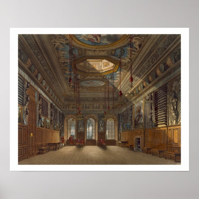 Póster King's Guard Chamber, Windsor Castle, from 'Royal (Frente)