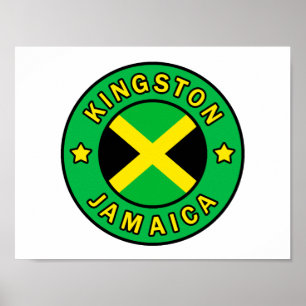 Póster Kingston Jamaica