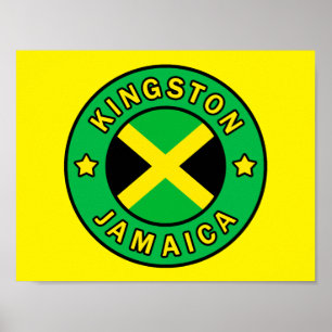Póster Kingston Jamaica