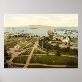 Póster Kingstown - Dunlaoghaire, Irlanda del siglo XIX