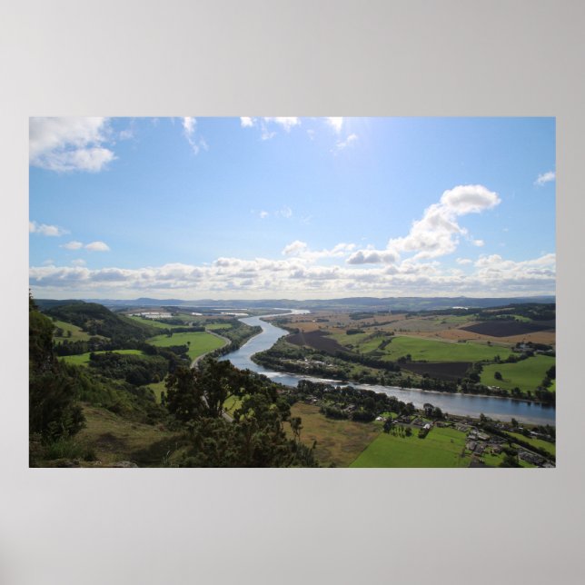 Póster Kinnoull Hill View, Perth (Frente)