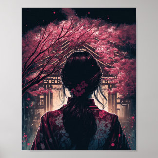 Póster Kira Kirschblüten - Poster