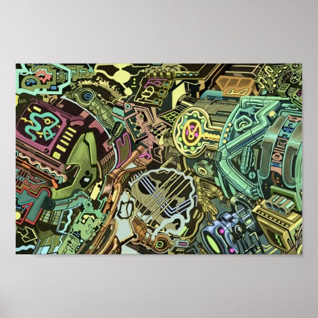 Póster Kirby supremo (Frente)