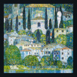 Póster Kirche en Cassone por Gustav Klimt<br><div class="desc">Kirche en Cassone por Gustav Klimt</div>