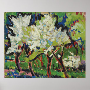 Póster Kirchner - Blue Baume 1909