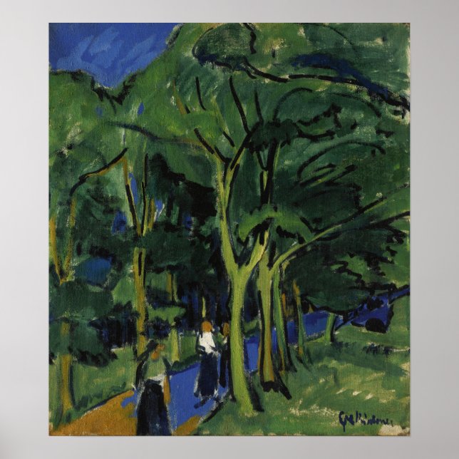 Póster Kirchner - Camino del Bosque (Frente)