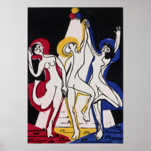 Póster Kirchner - Danza de Color