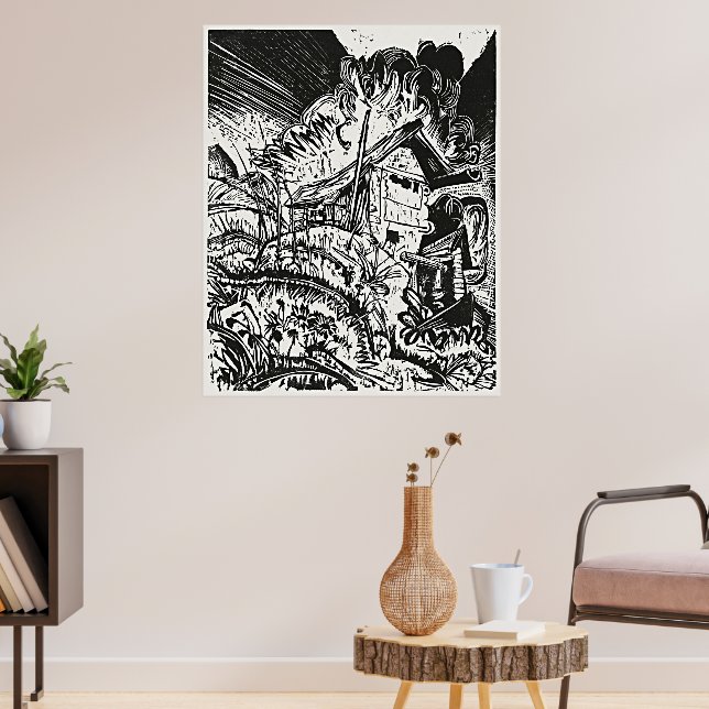 Póster Kirchner Edge: Mountain House Print (Salón 3)