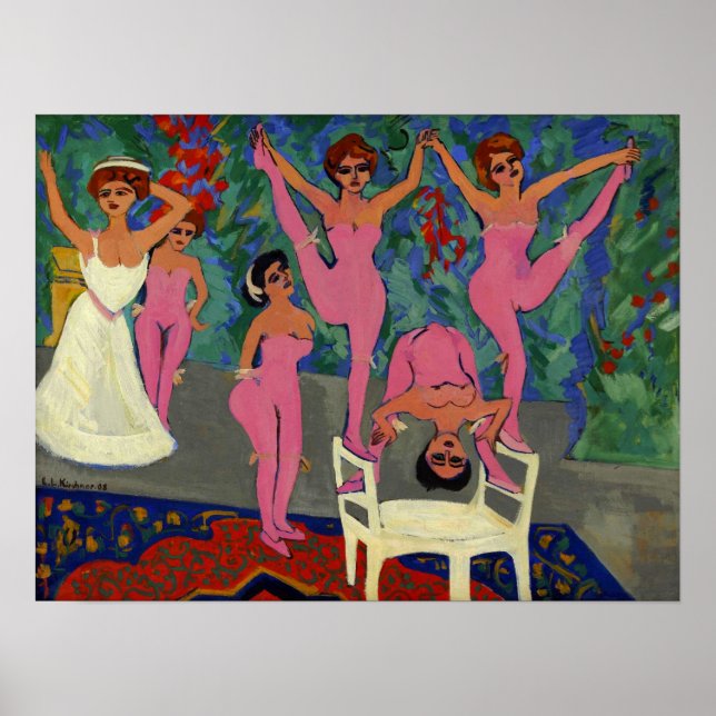Póster Kirchner - Espectáculo de variedades (Frente)