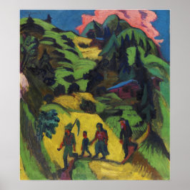 Póster Kirchner - Hogar este año 1918