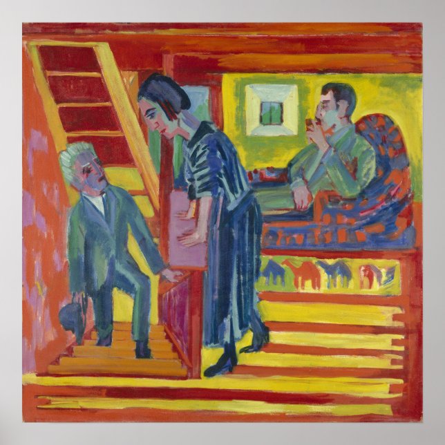 Póster Kirchner - Pareja Y Recién Llegada (Frente)